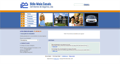Desktop Screenshot of imcseguros.pt