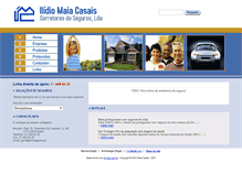 Tablet Screenshot of imcseguros.pt